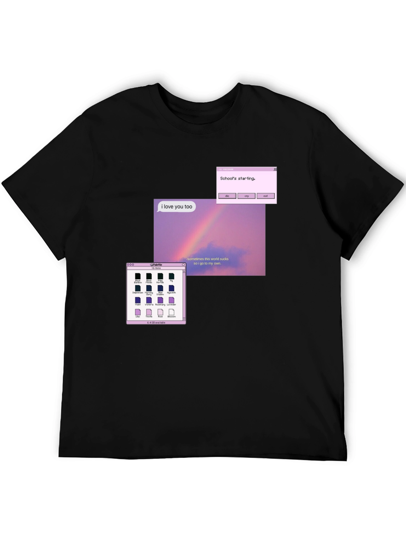 Aesthetic Retro Computer Graphic T-Shirt