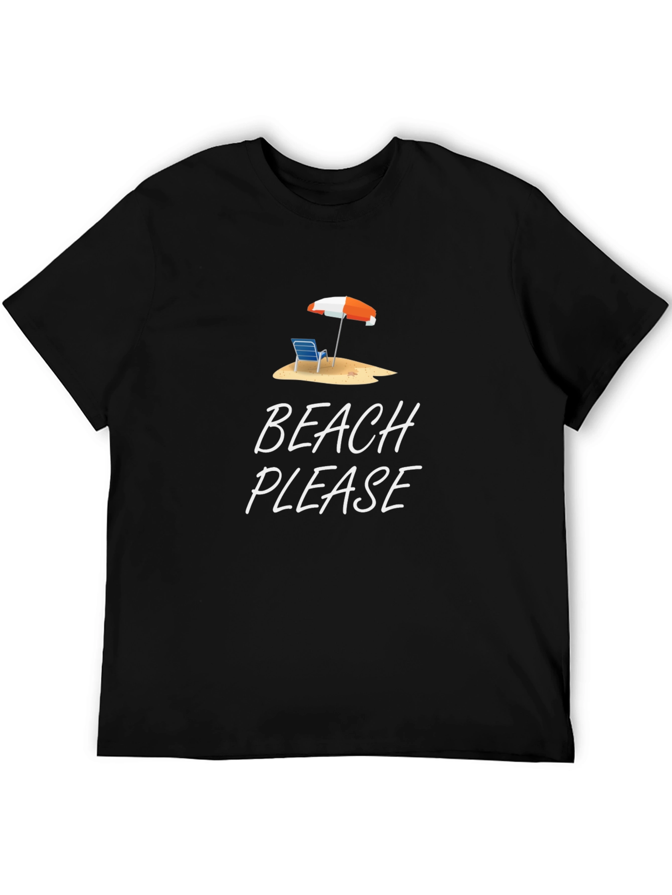Beach Please T-Shirt - Summer Vacation Apparel