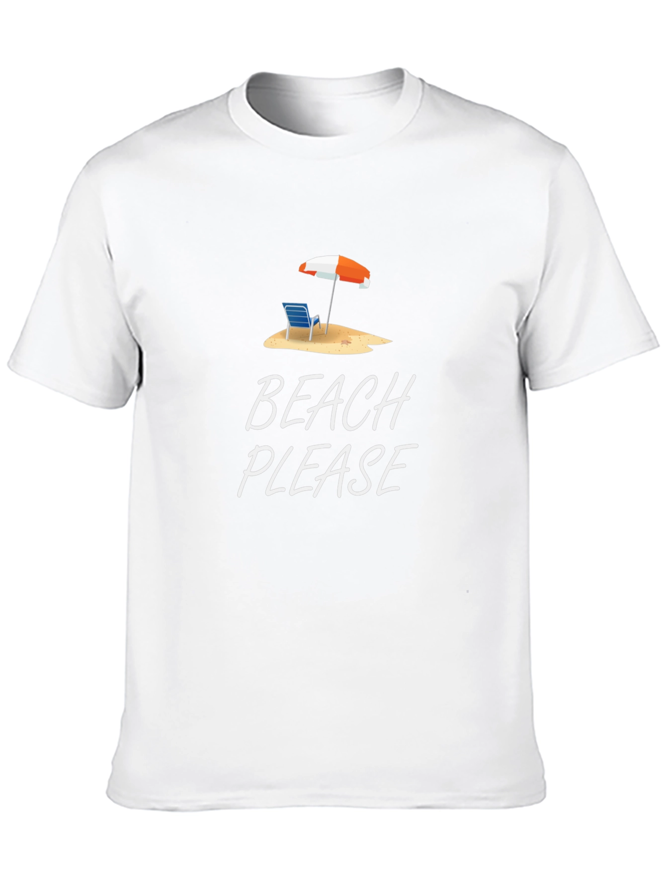 Beach Please T-Shirt - Summer Vacation Apparel