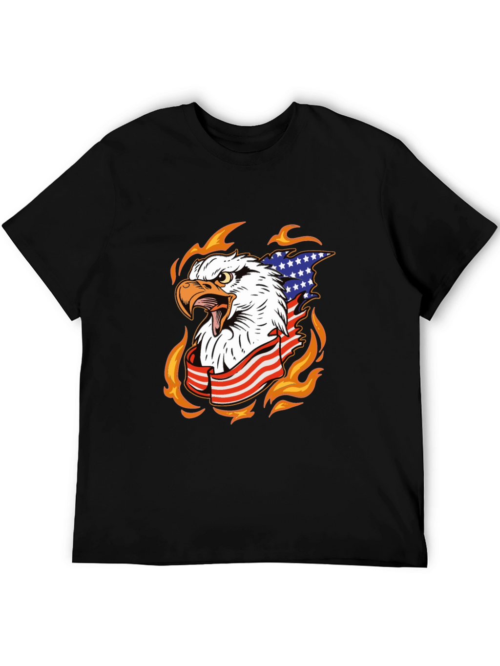 American Eagle Patriotic Graphic T-Shirt