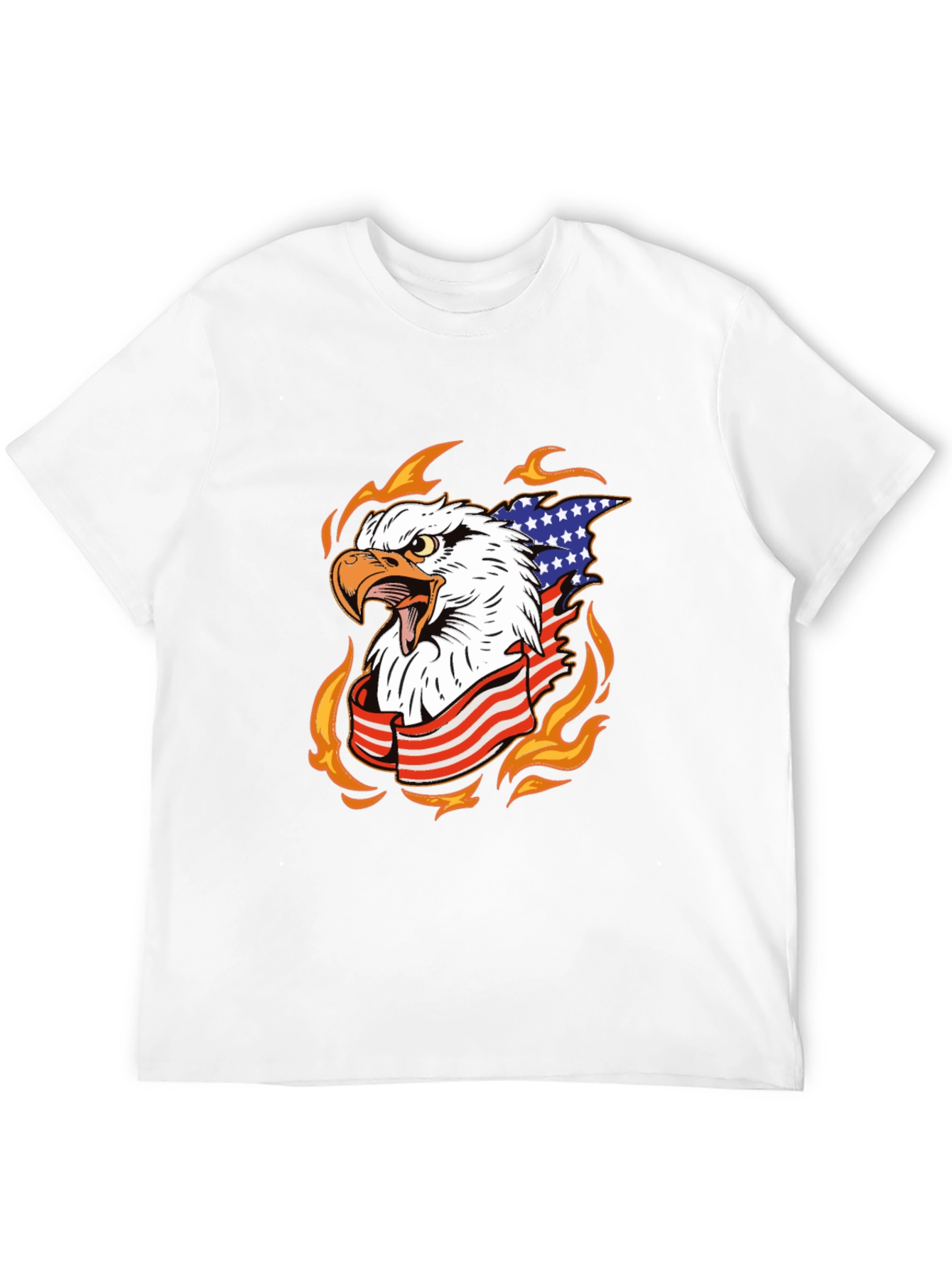 American Eagle Patriotic Graphic T-Shirt