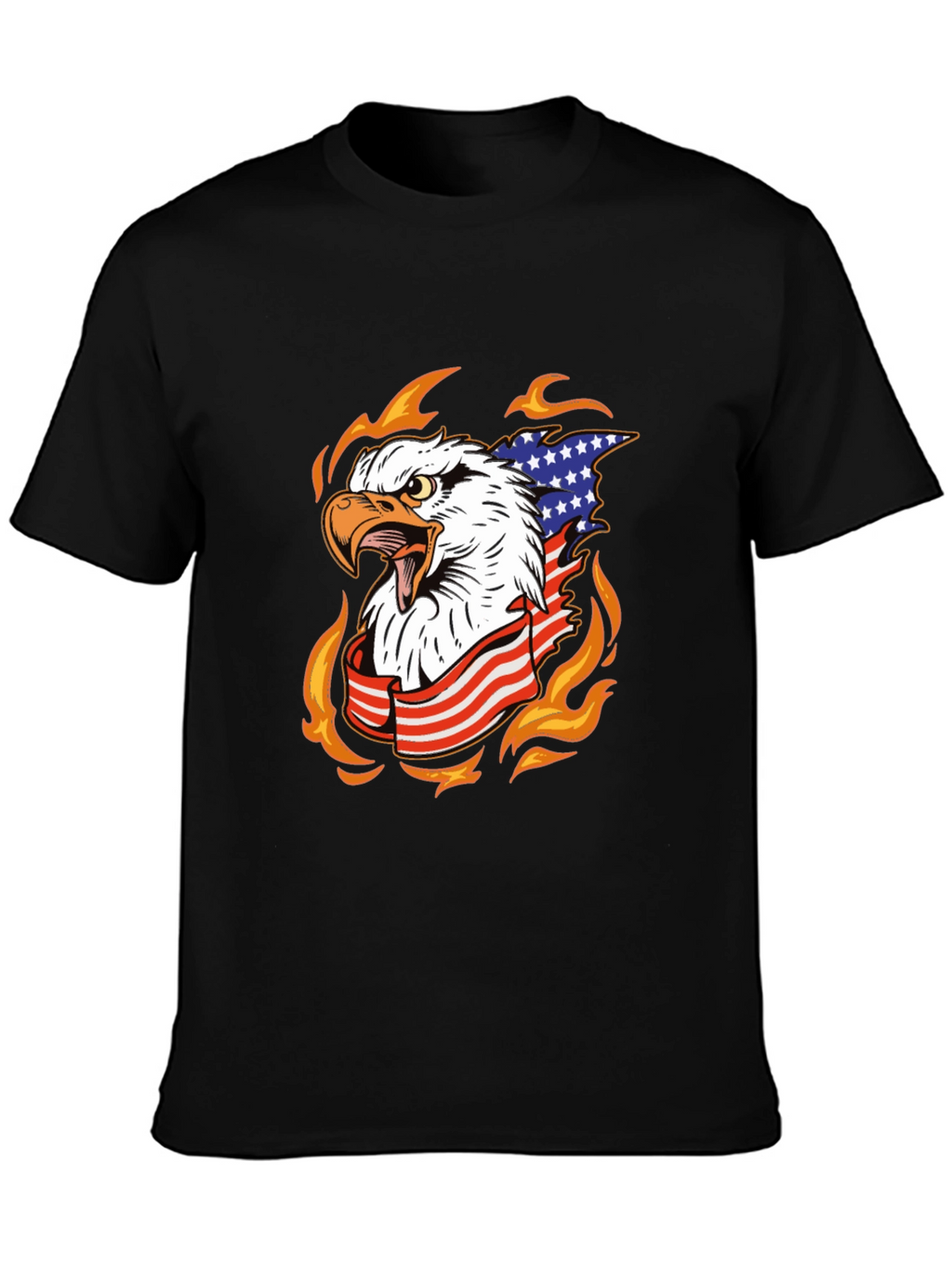 American Eagle Patriotic Graphic T-Shirt