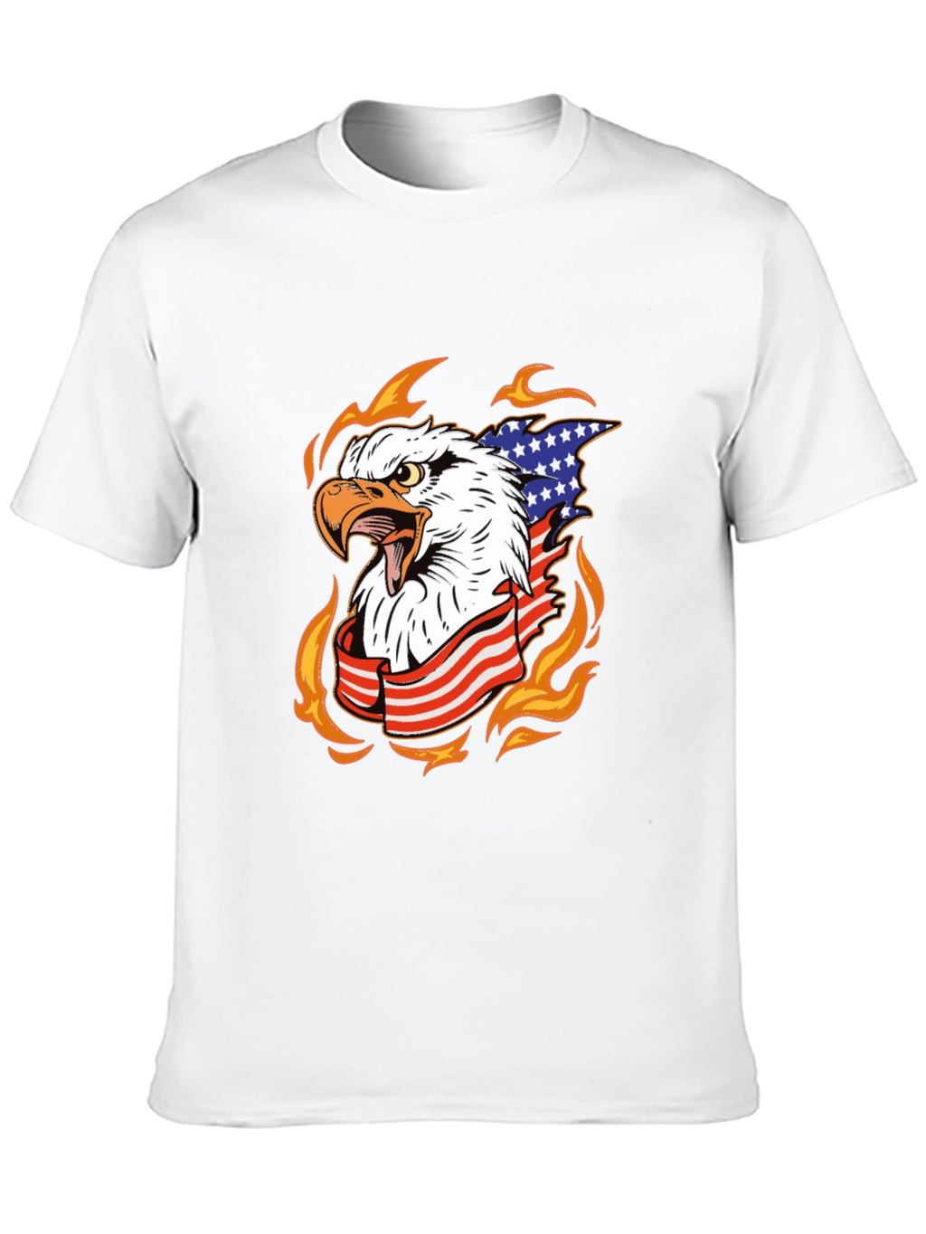 American Eagle Patriotic Graphic T-Shirt