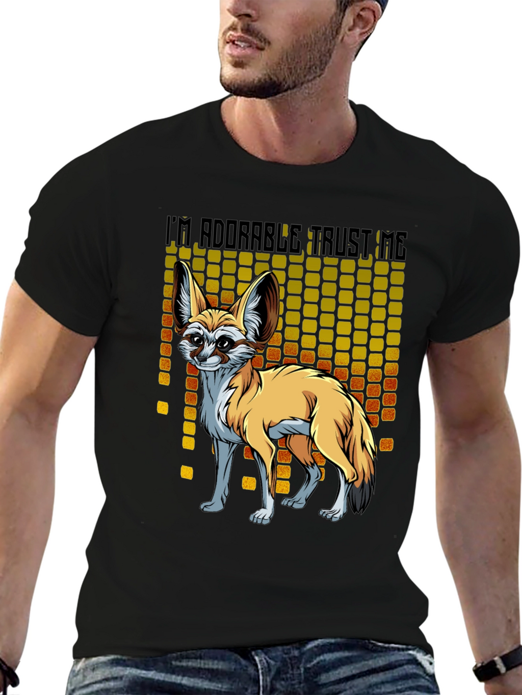 Adorable Fennec Fox Graphic Tee