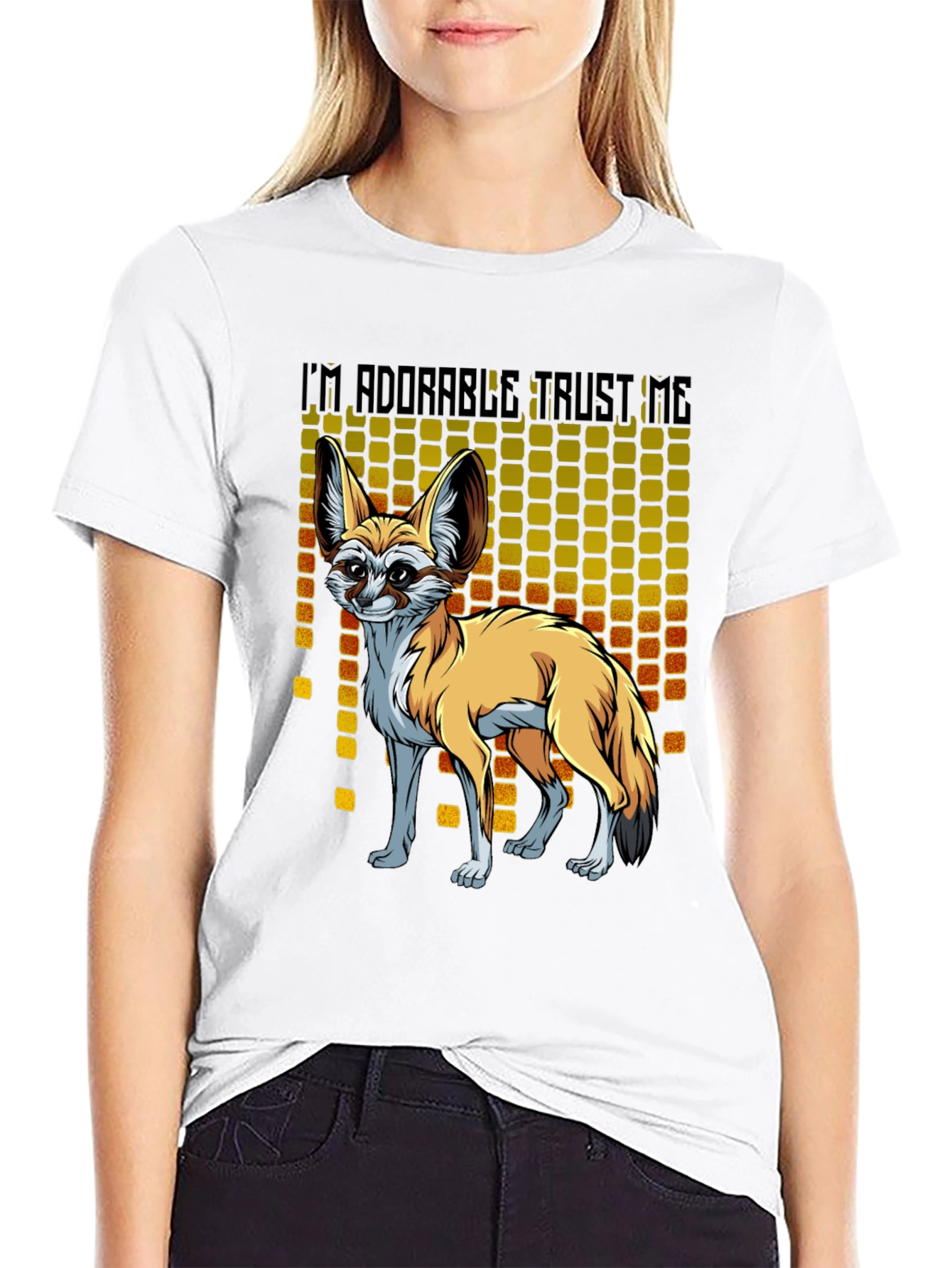 Adorable Fennec Fox Graphic Tee