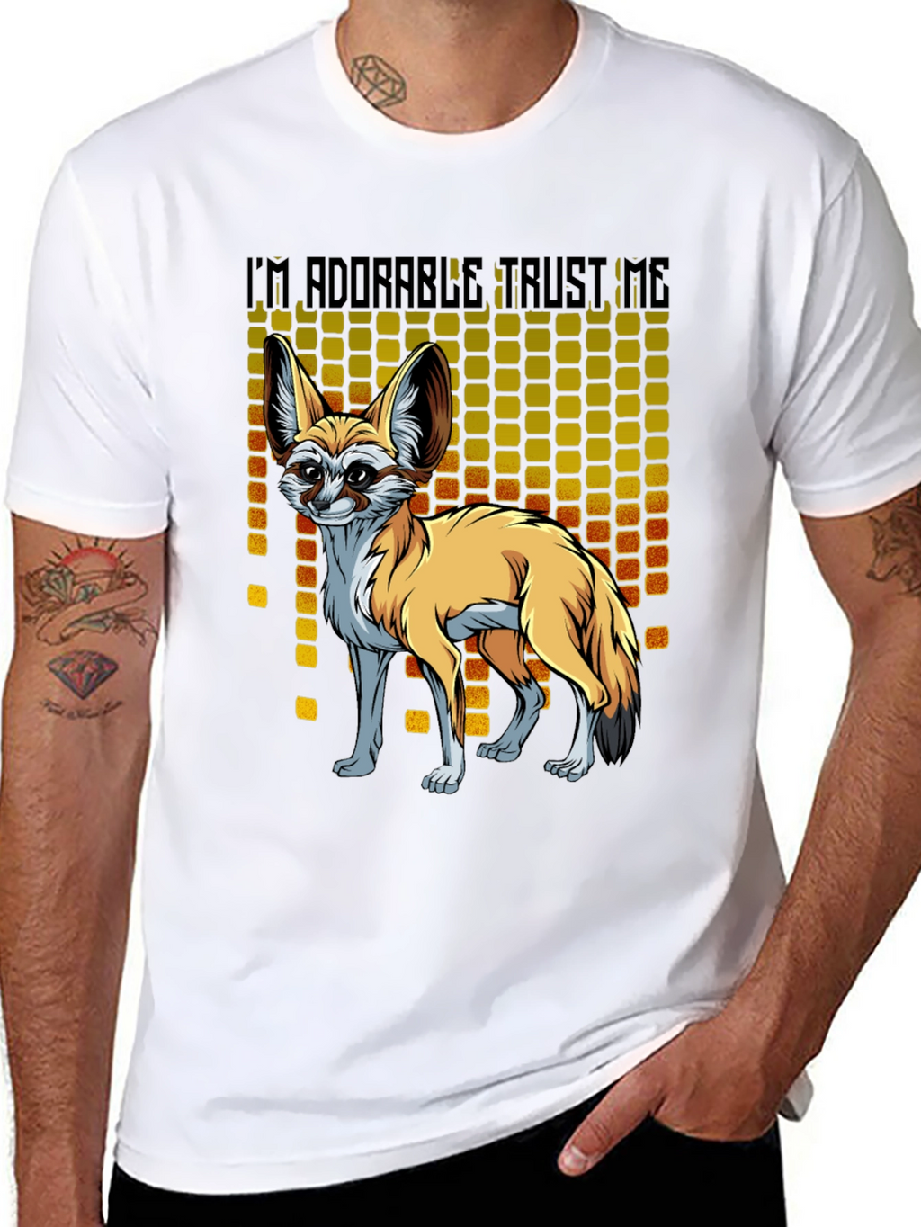 Adorable Fennec Fox Graphic Tee