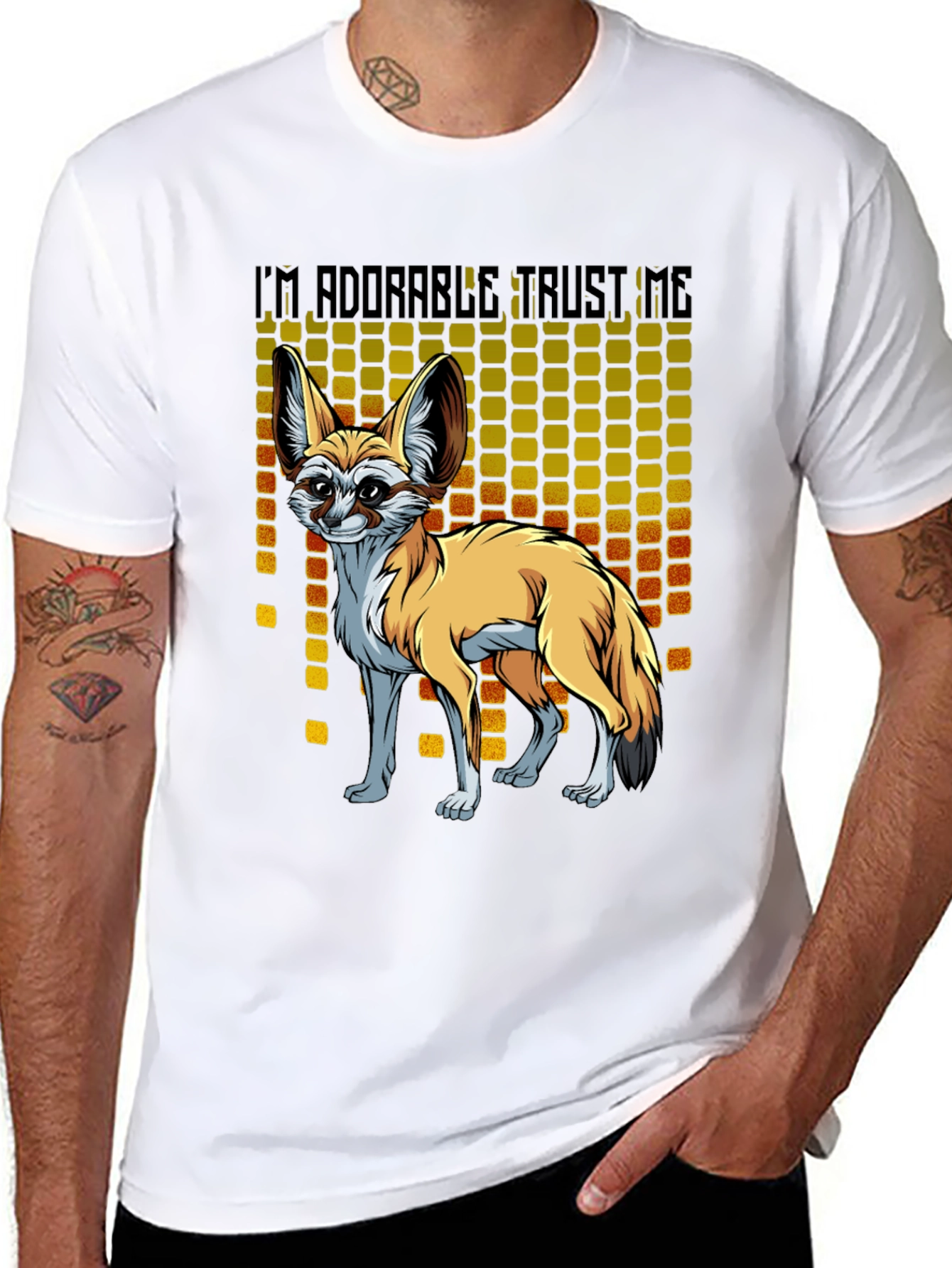 Adorable Fennec Fox Graphic Tee