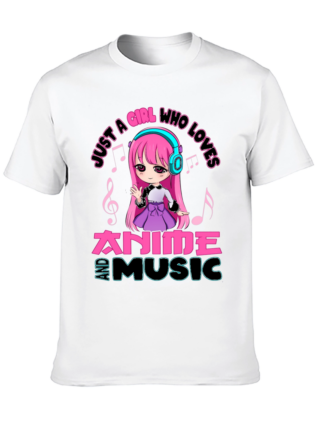 Anime and Music Lover T-Shirt