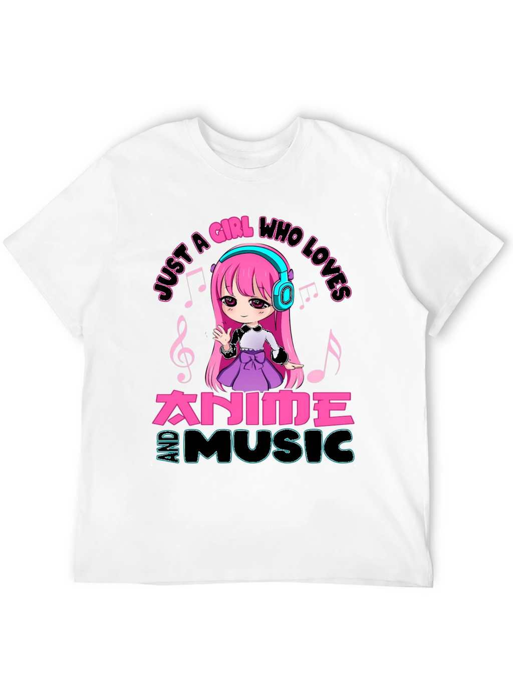 Anime and Music Lover T-Shirt
