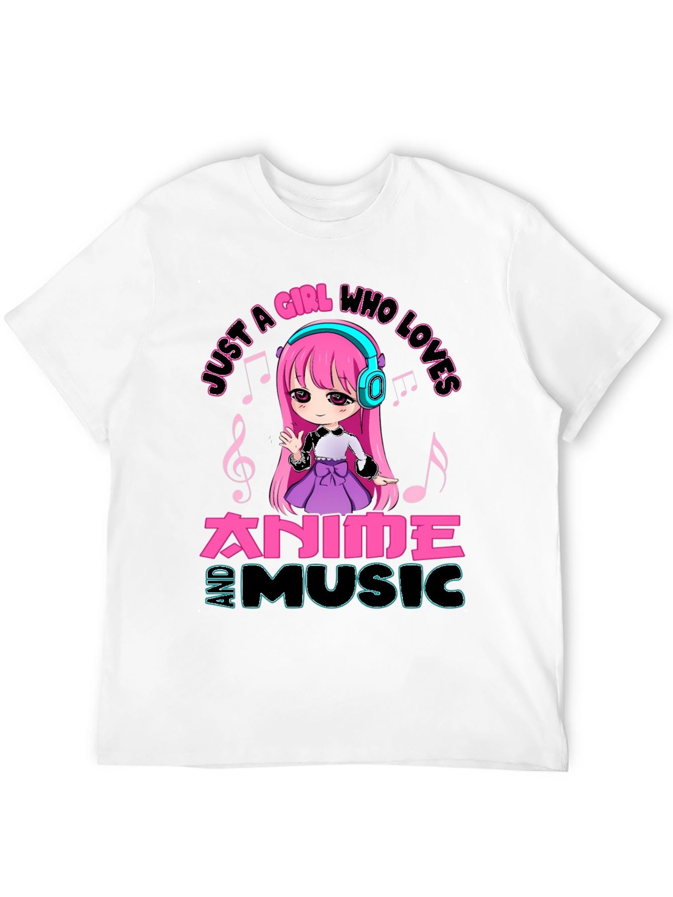 Anime and Music Lover T-Shirt