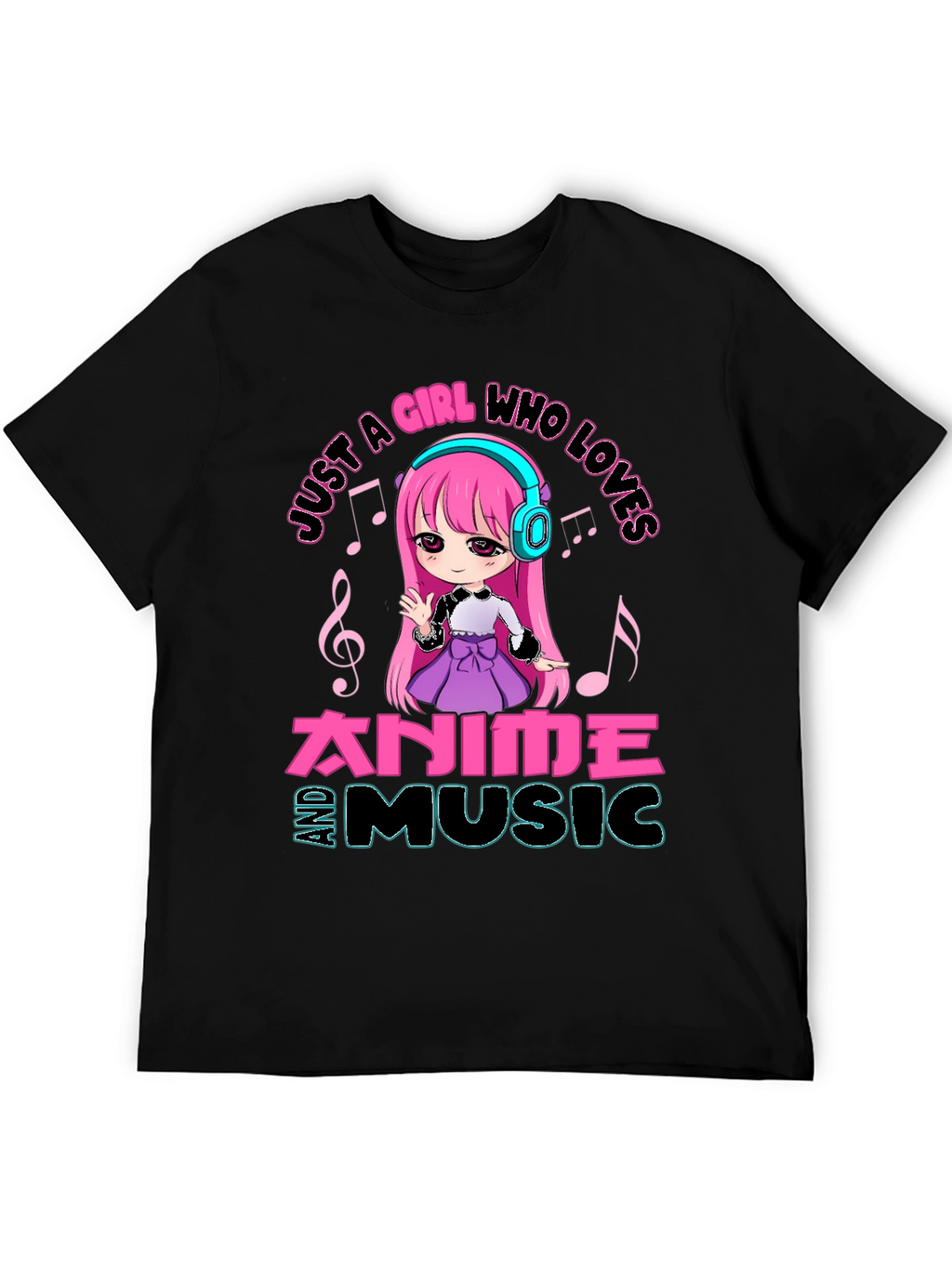 Anime and Music Lover T-Shirt