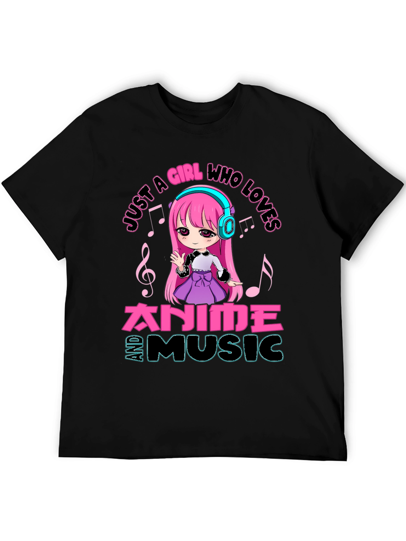 Anime and Music Lover T-Shirt