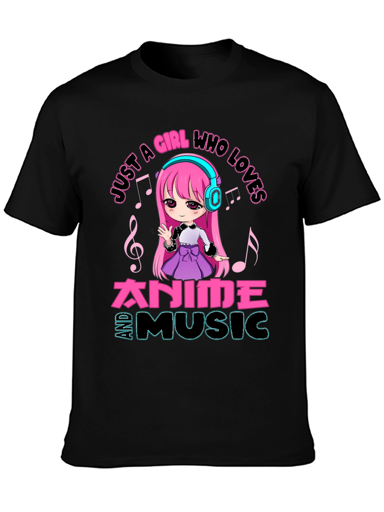 Anime and Music Lover T-Shirt