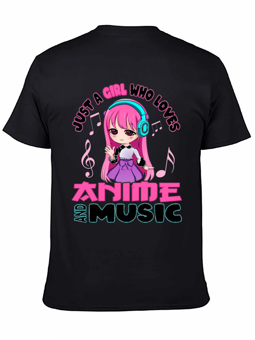 Anime and Music Lover T-Shirt