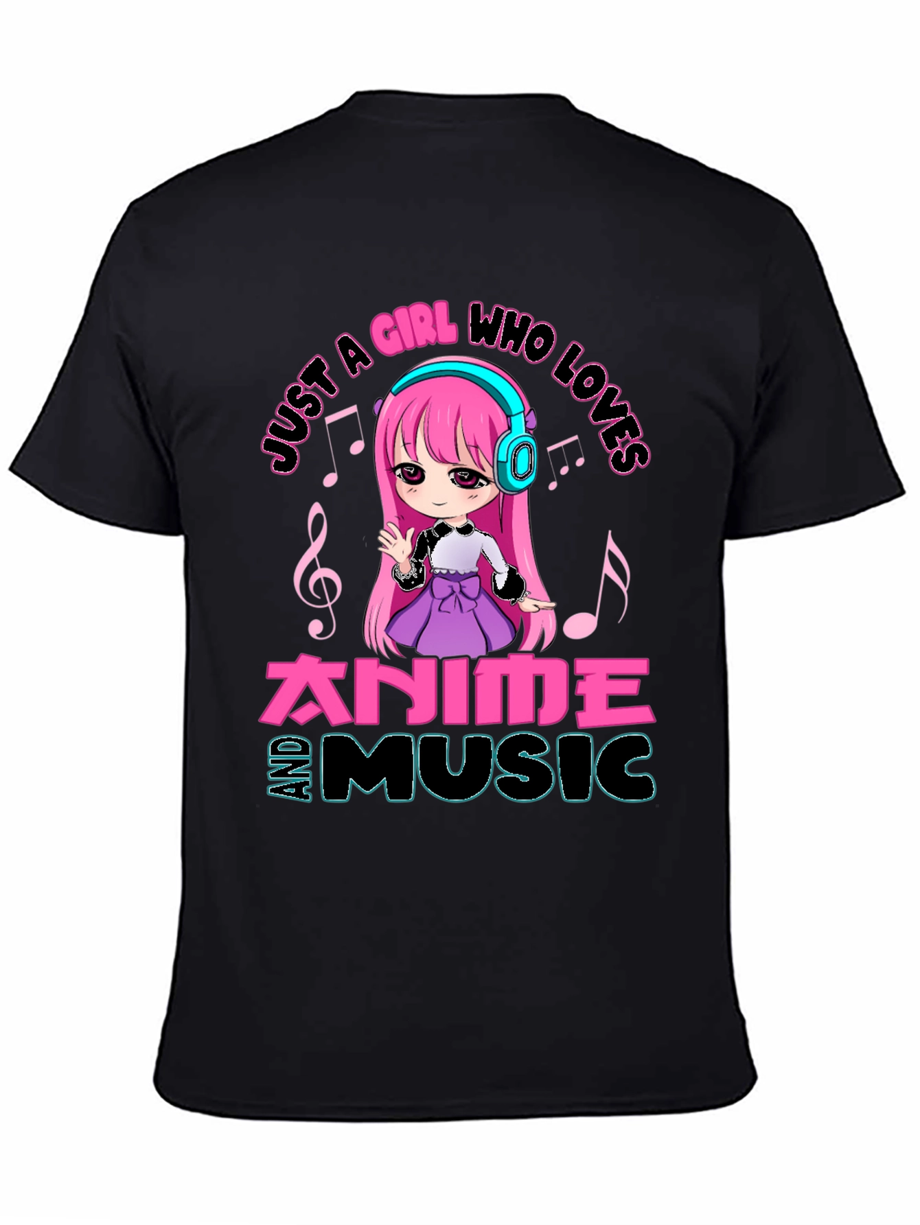 Anime and Music Lover T-Shirt