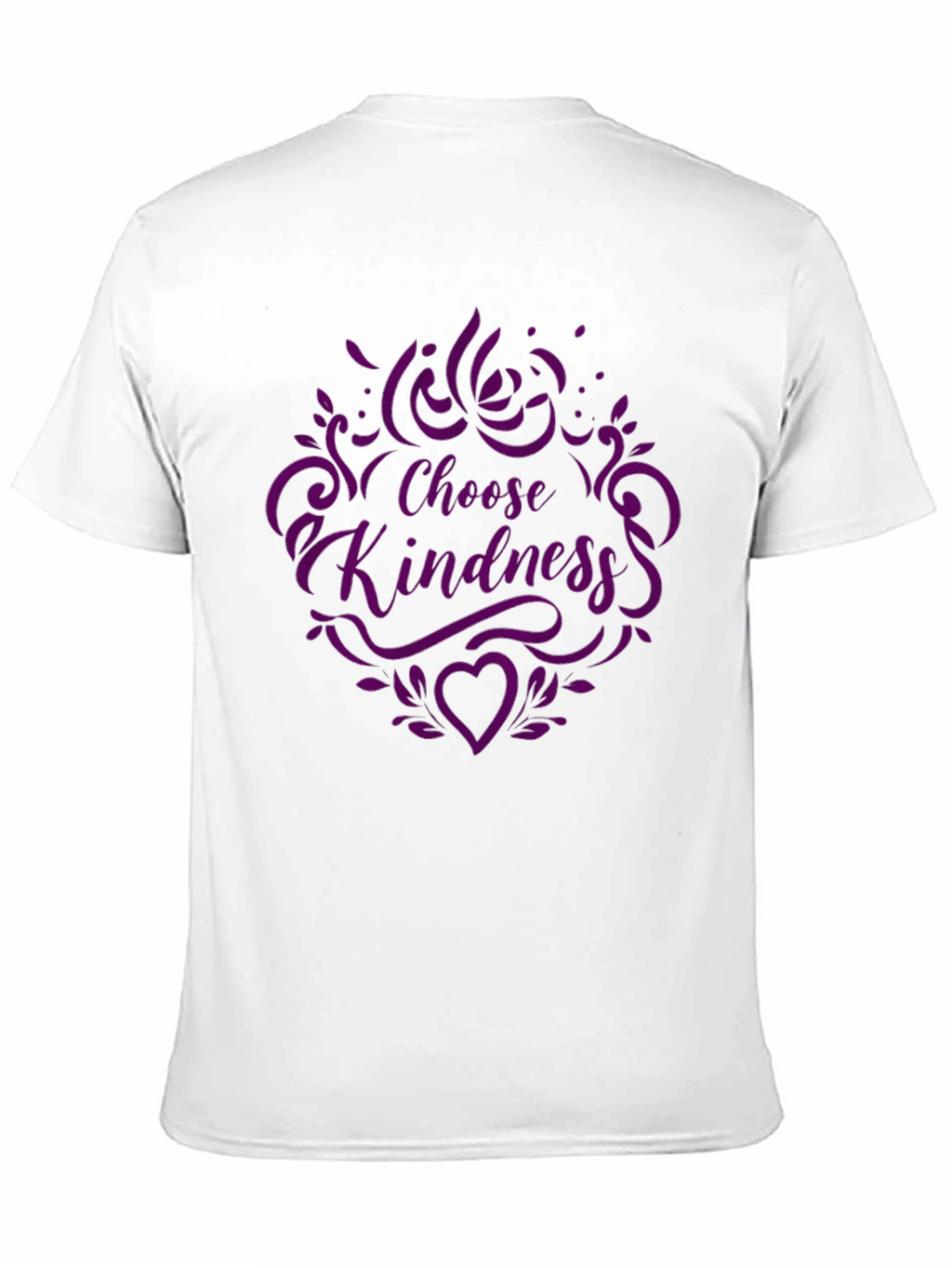 Choose Kindness Graphic Tee - Black Purple