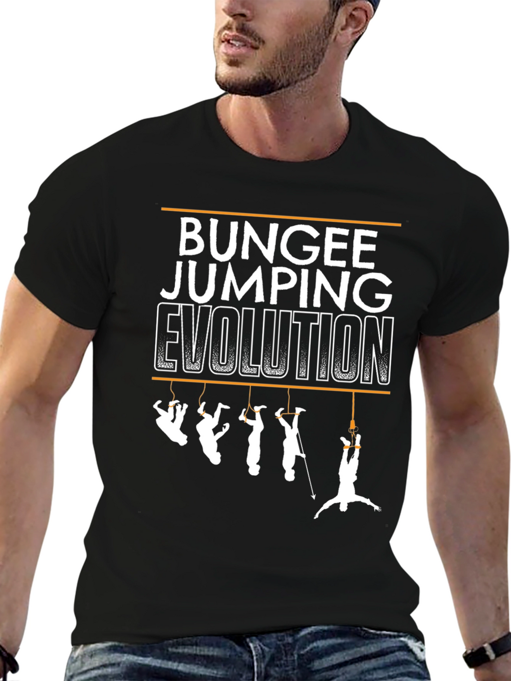 Bungee Jumping Evolution T-Shirt