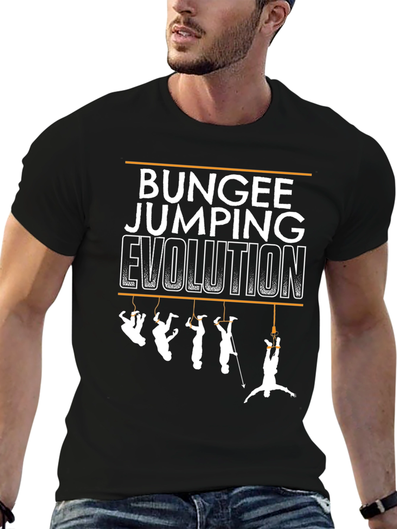 Bungee Jumping Evolution T-Shirt