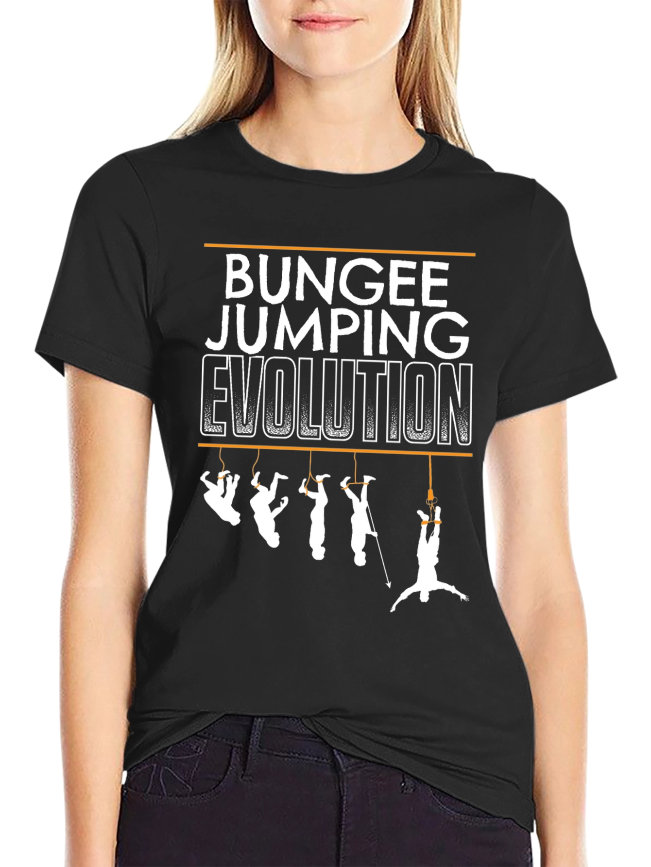 Bungee Jumping Evolution T-Shirt