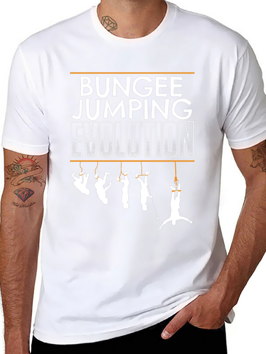 Bungee Jumping Evolution T-Shirt