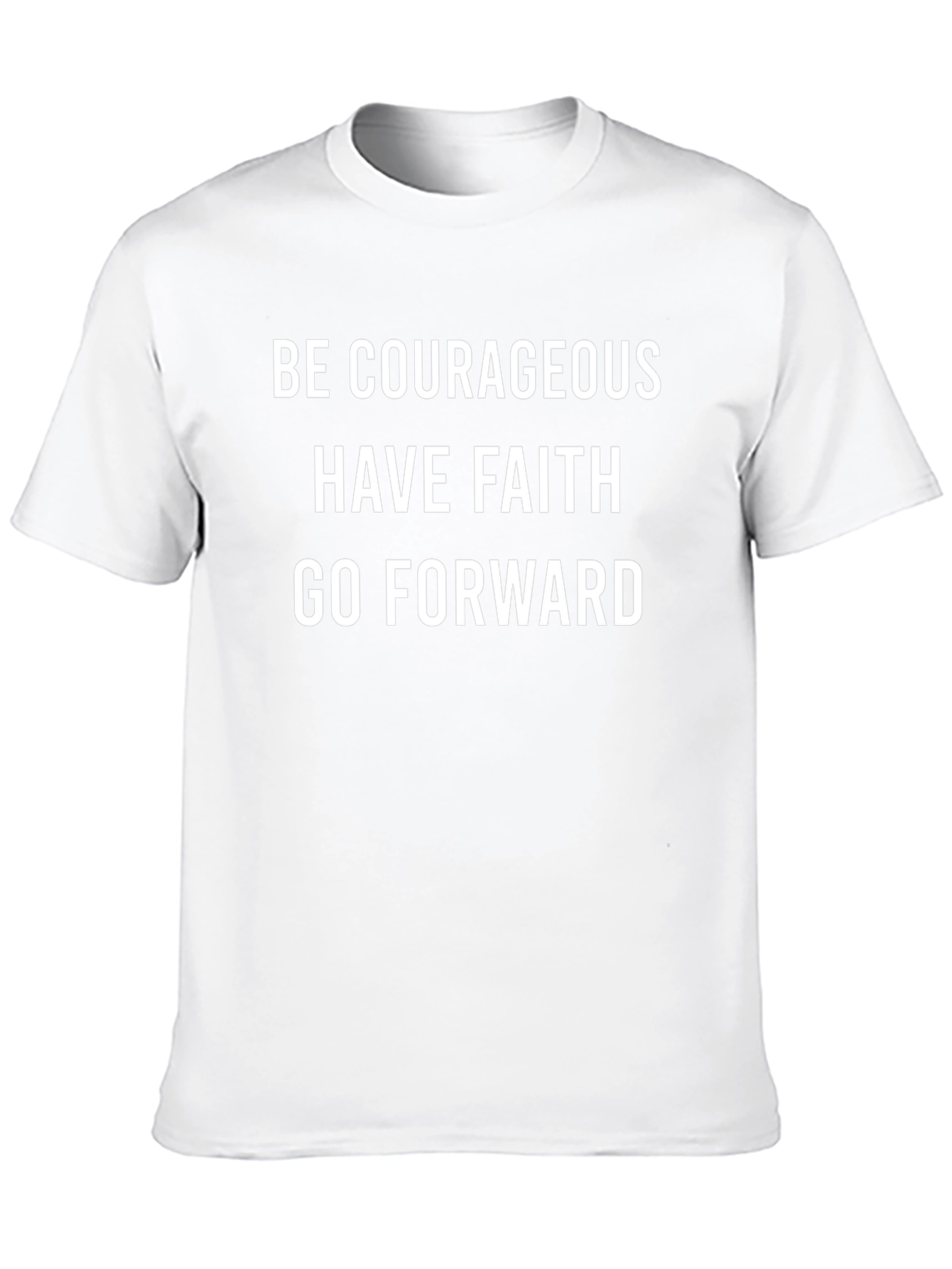 Courageous Faith Forward Graphic Tee
