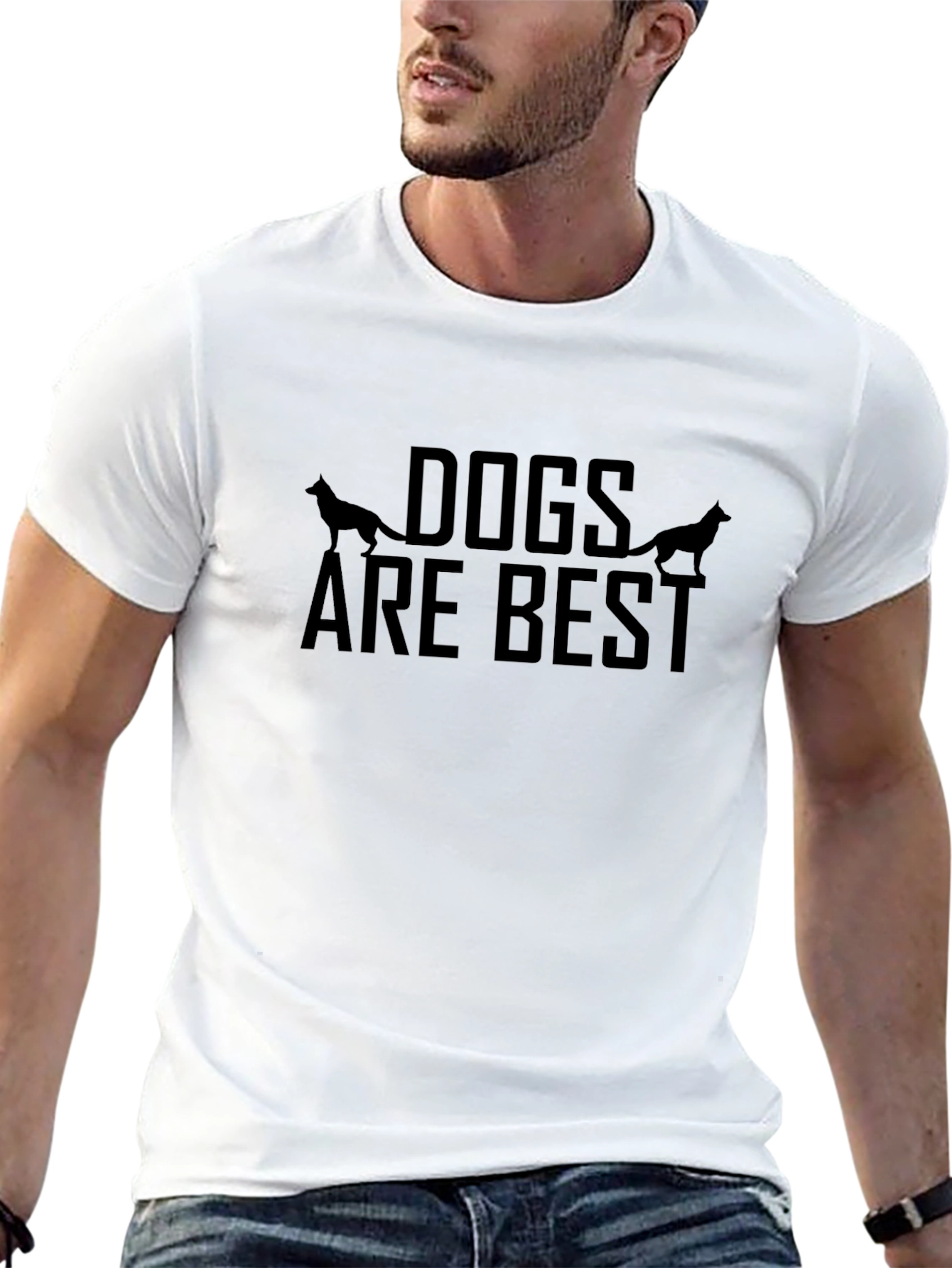 Dogs Are Best Graphic T-Shirt