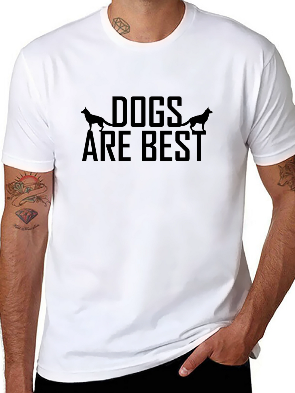 Dogs Are Best Graphic T-Shirt