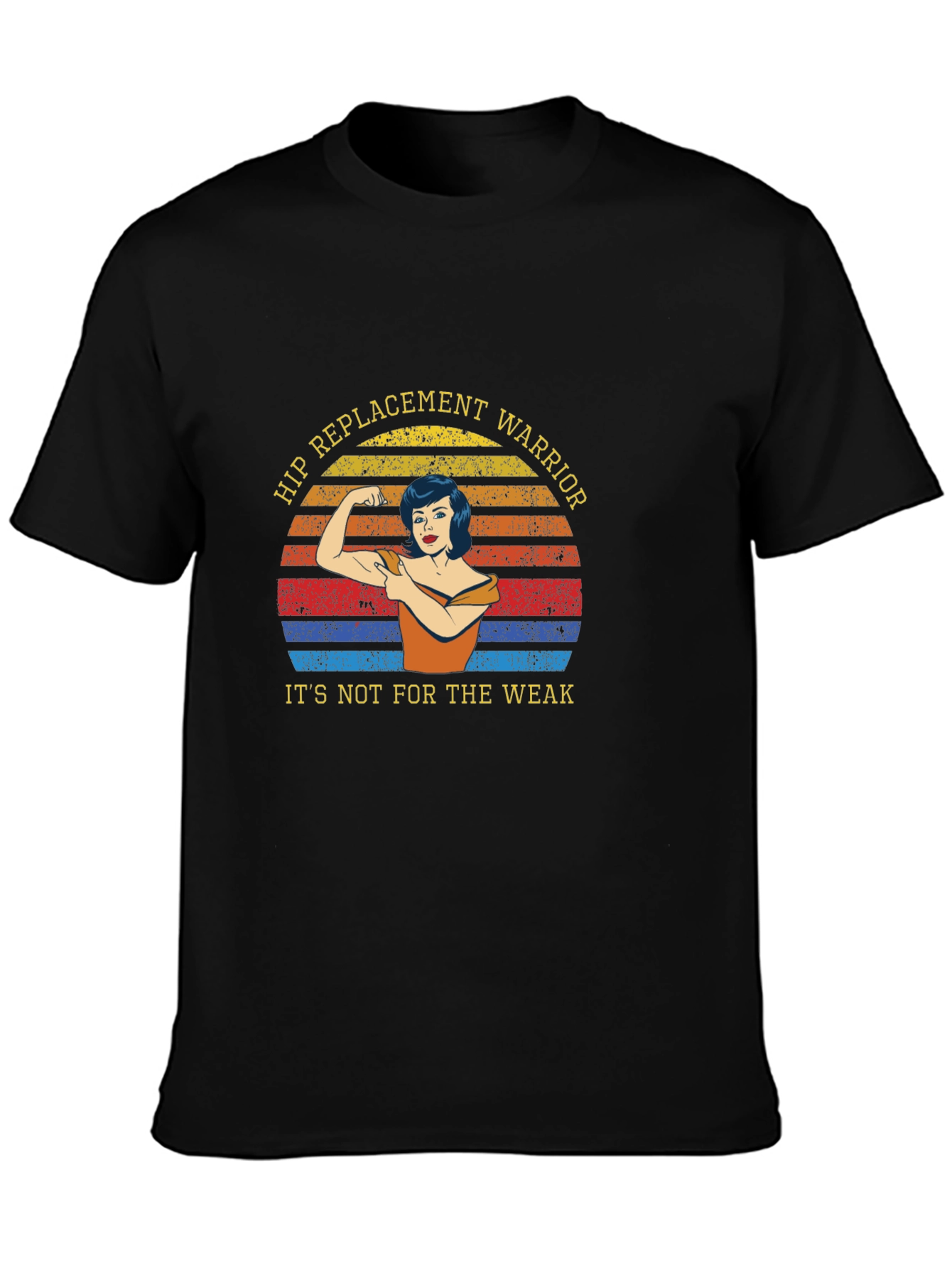 Hip Replacement Warrior Graphic Tee