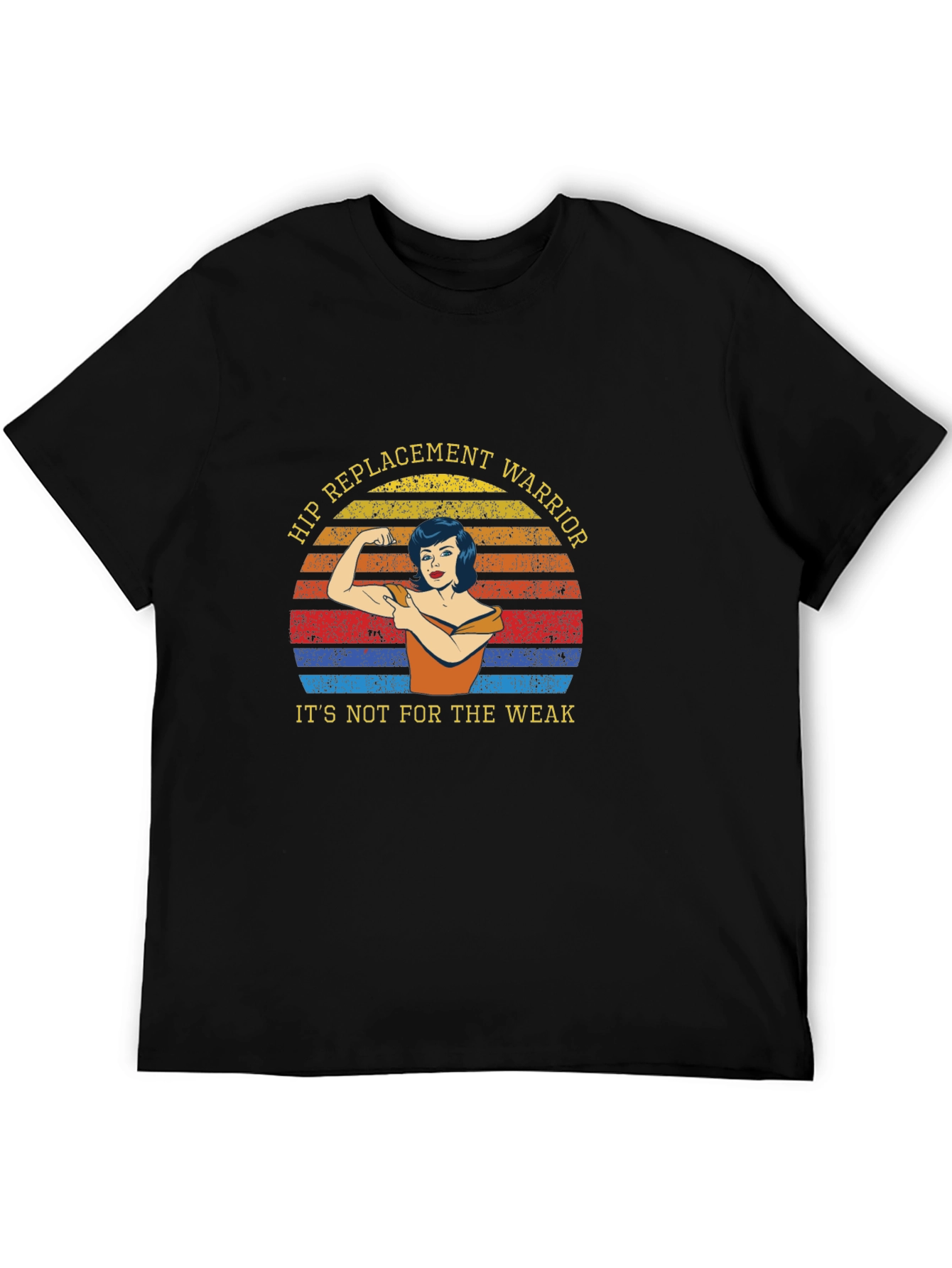 Hip Replacement Warrior Graphic Tee