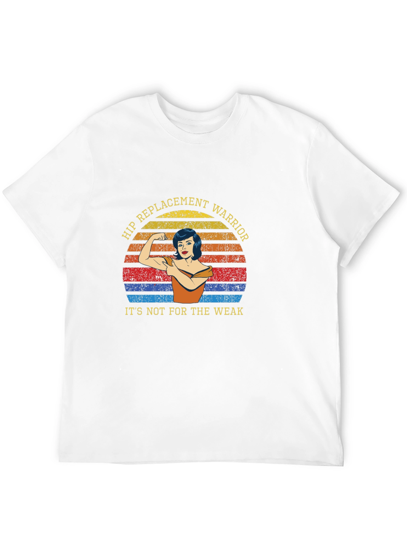 Hip Replacement Warrior Graphic Tee