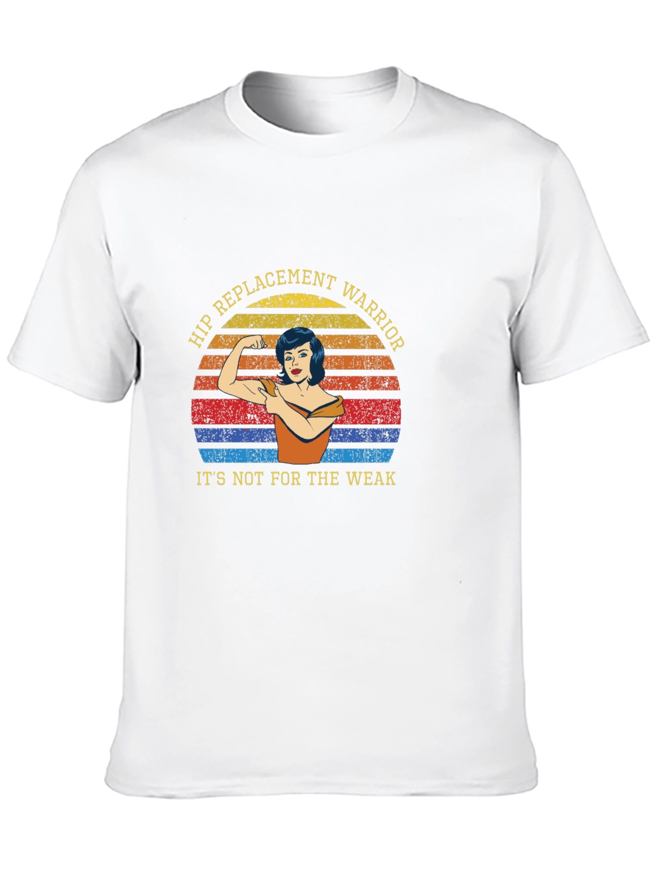 Hip Replacement Warrior Graphic Tee