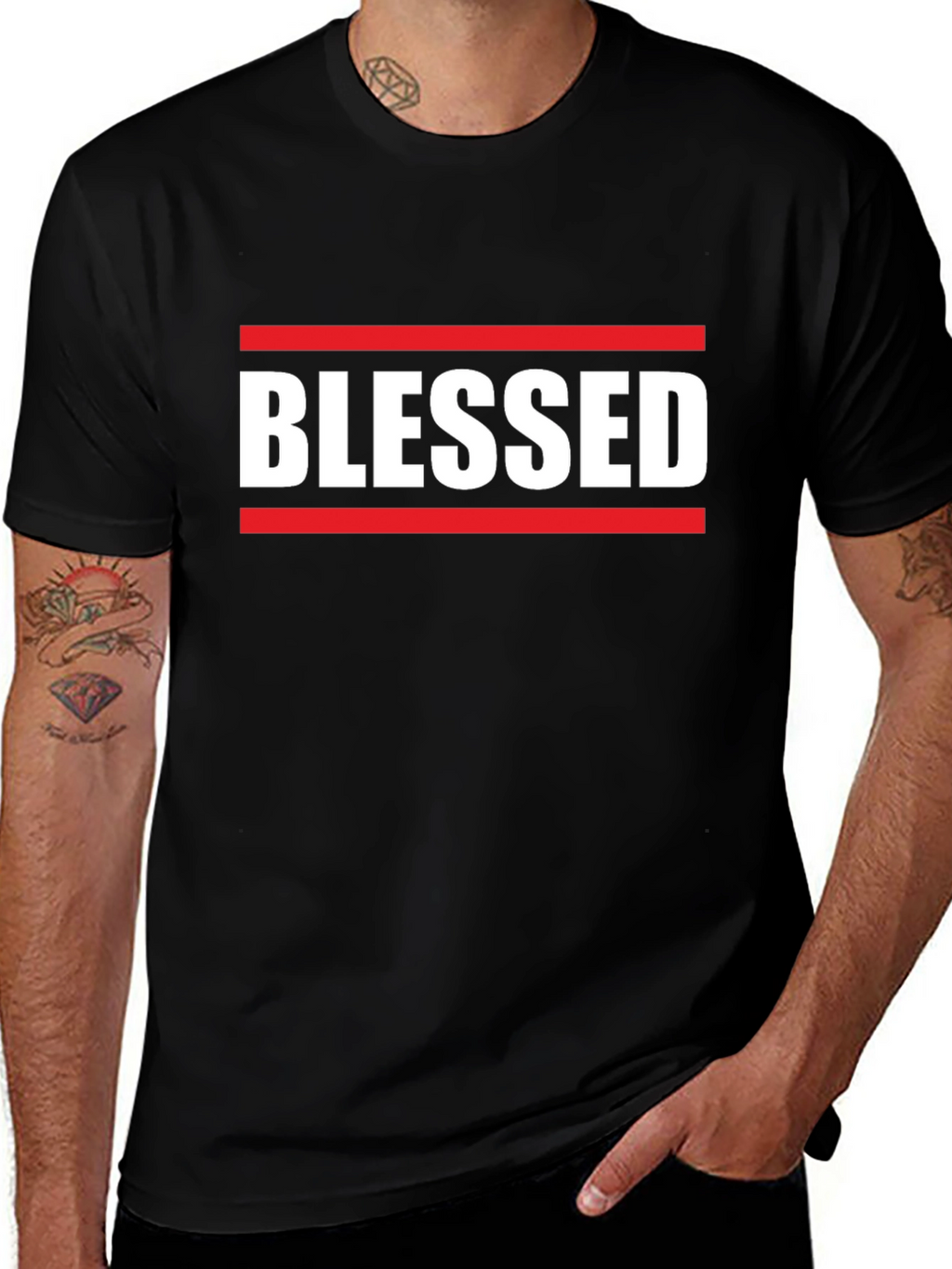 Blessed Graphic Tee - Stylish Comfort