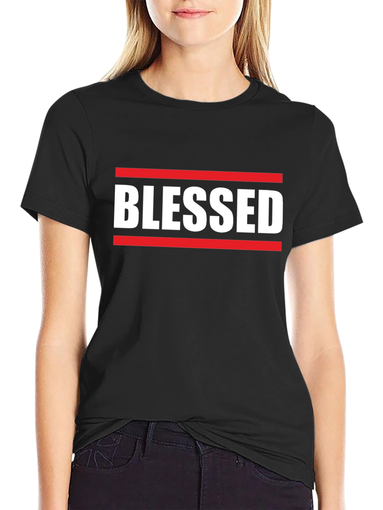 Blessed Graphic Tee - Stylish Comfort