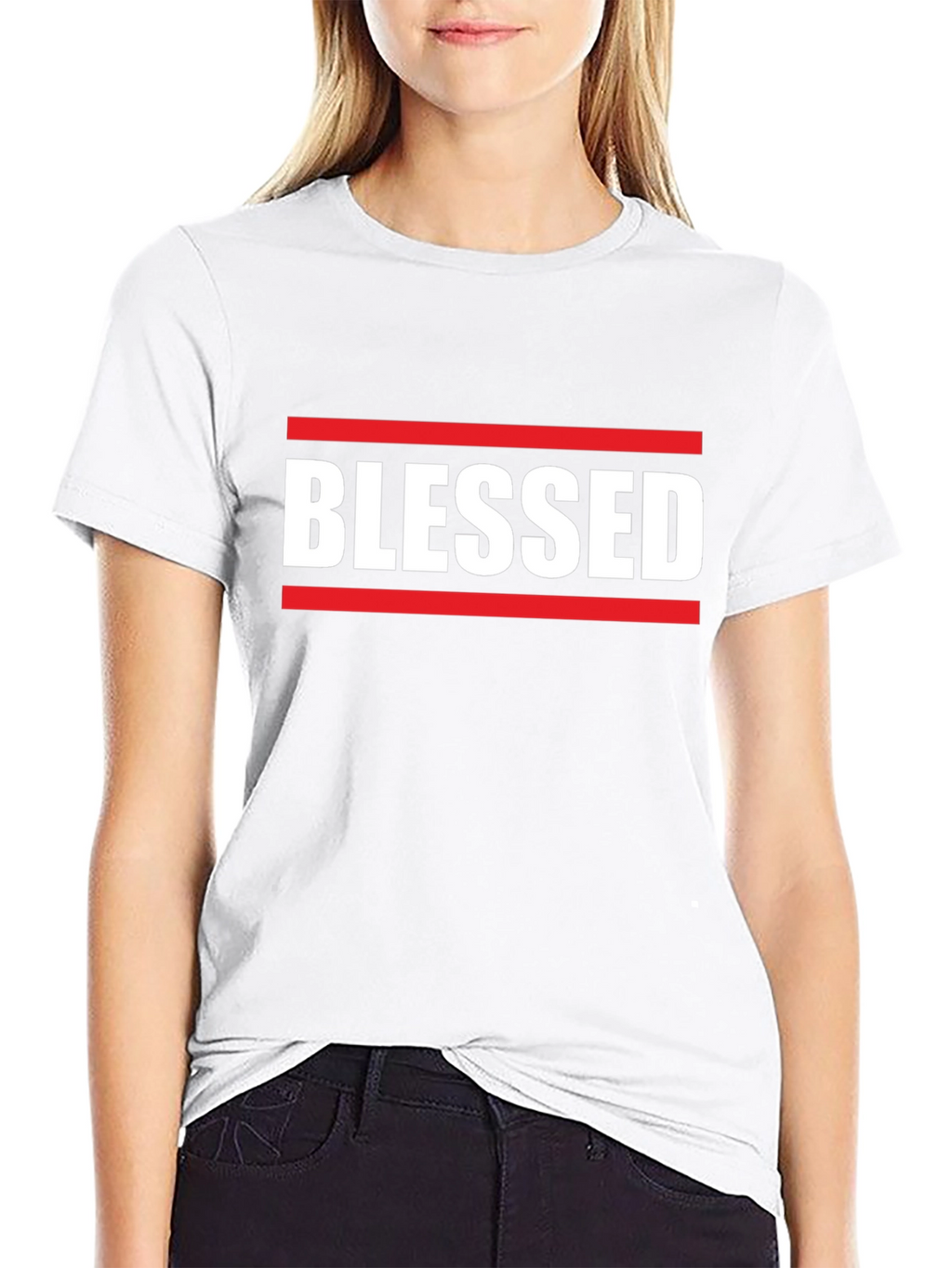 Blessed Graphic Tee - Stylish Comfort