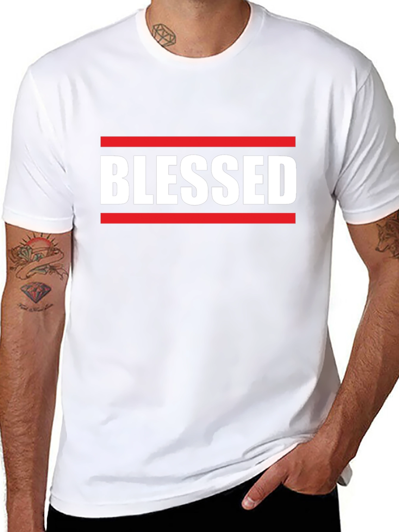 Blessed Graphic Tee - Stylish Comfort