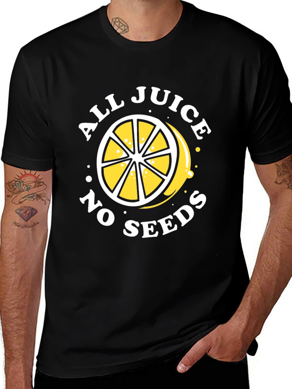 All Juice No Seeds Graphic T-Shirt