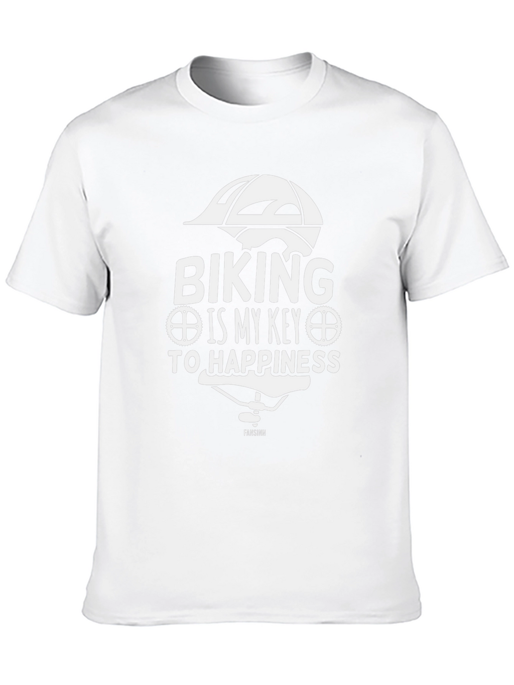 Biking is my Key to Happiness Tee