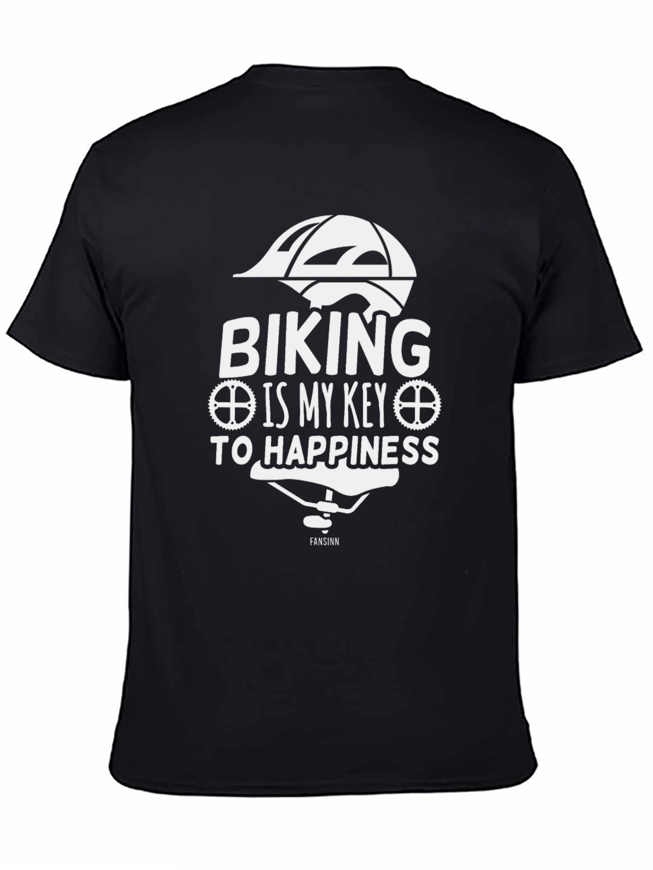 Biking is my Key to Happiness Tee