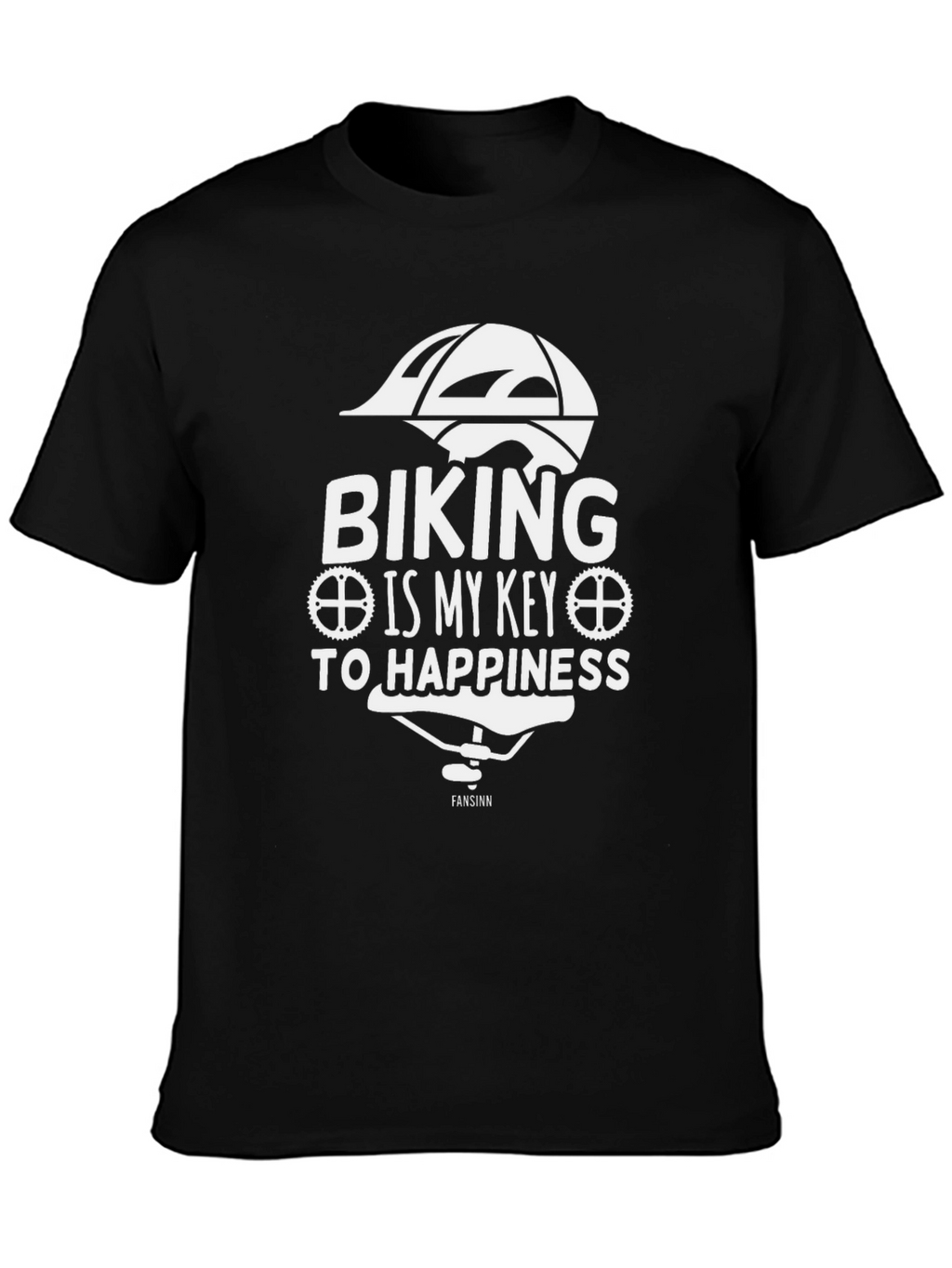 Biking is my Key to Happiness Tee