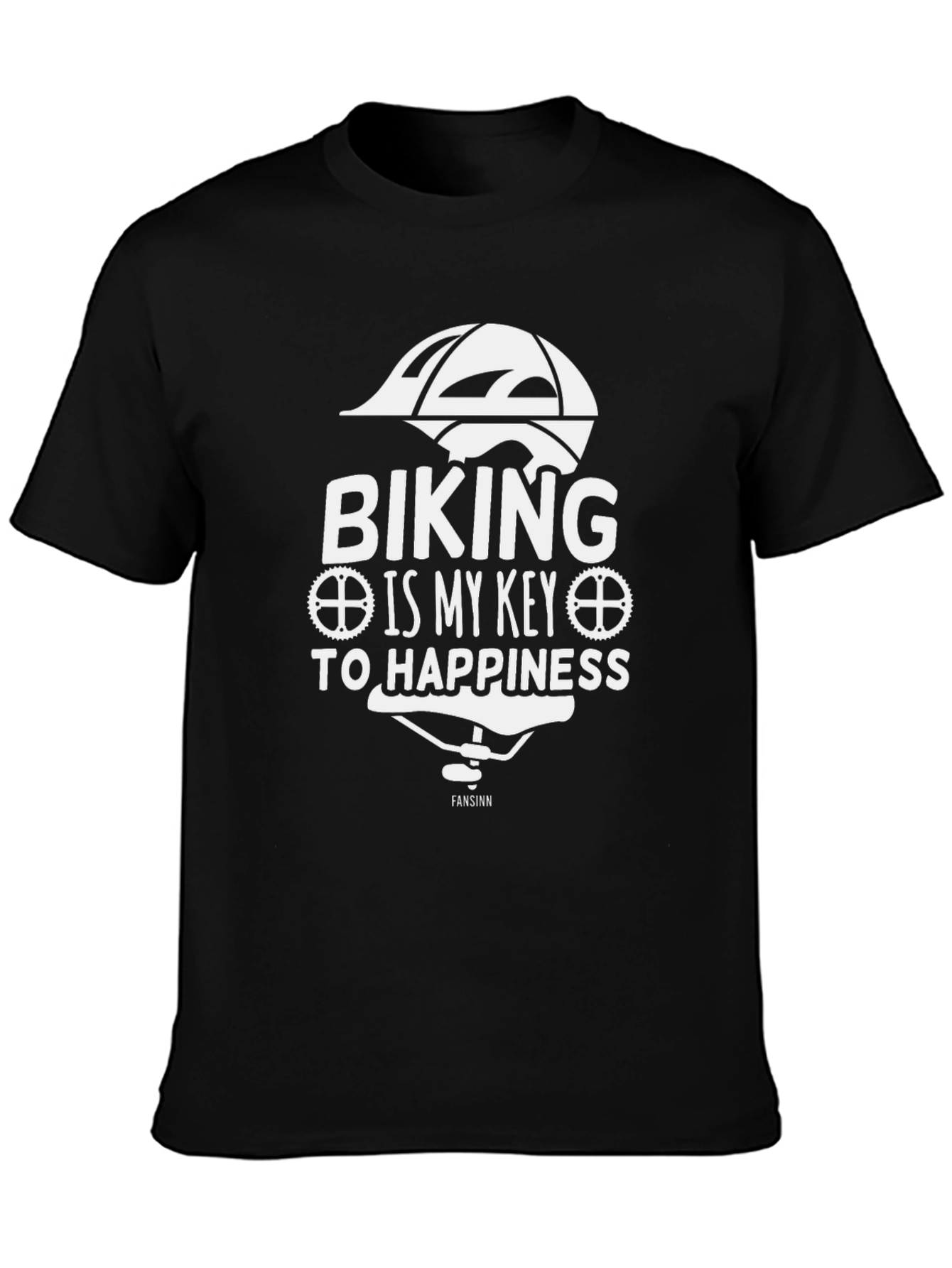 Biking is my Key to Happiness Tee