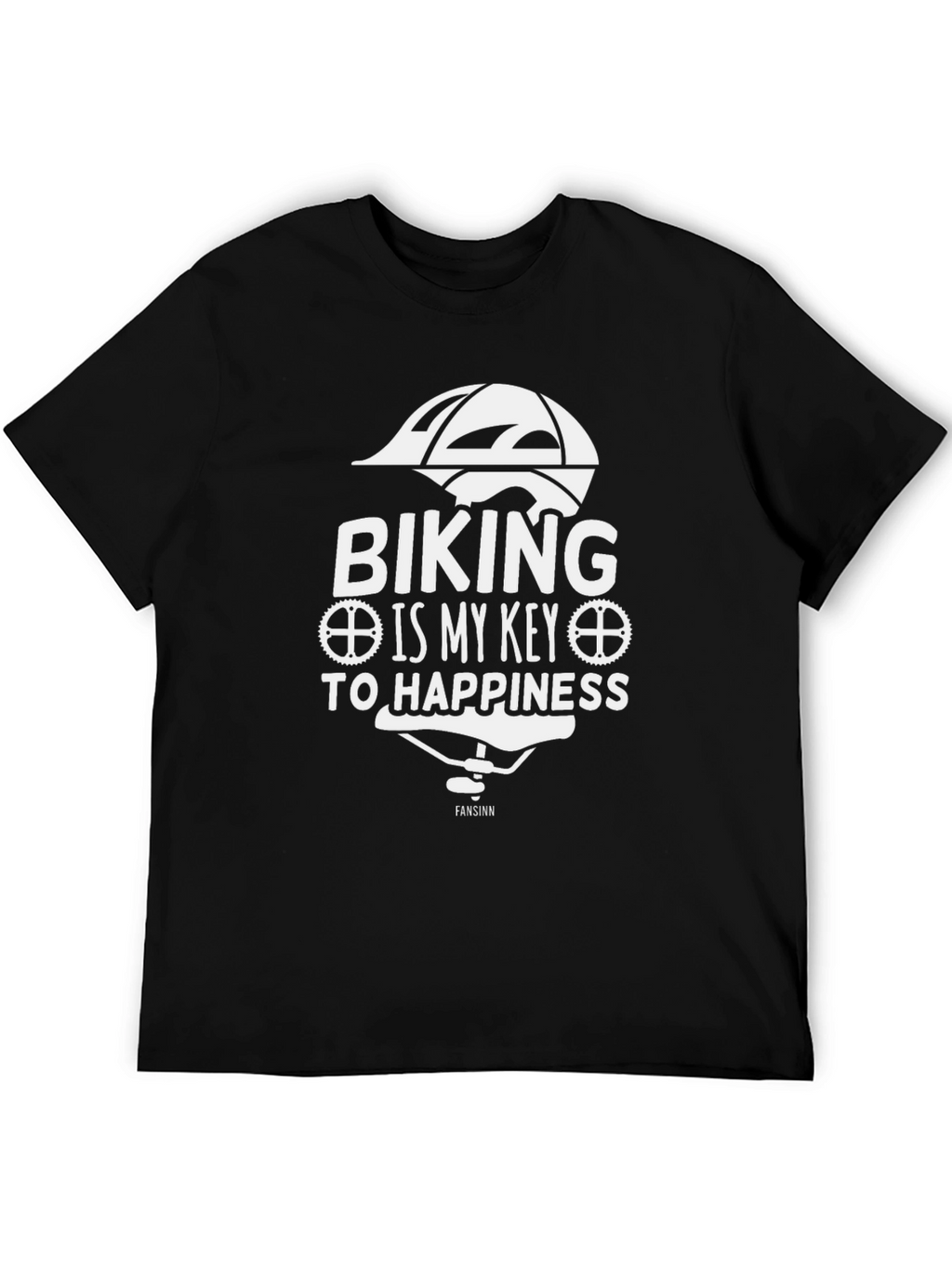 Biking is my Key to Happiness Tee