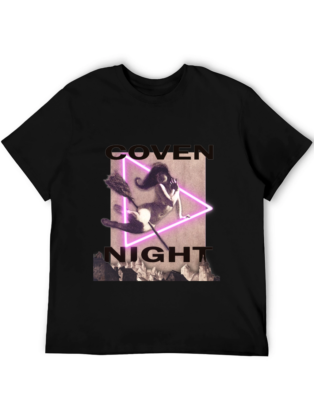 Coven Night T-Shirt - Witch Graphic Tee