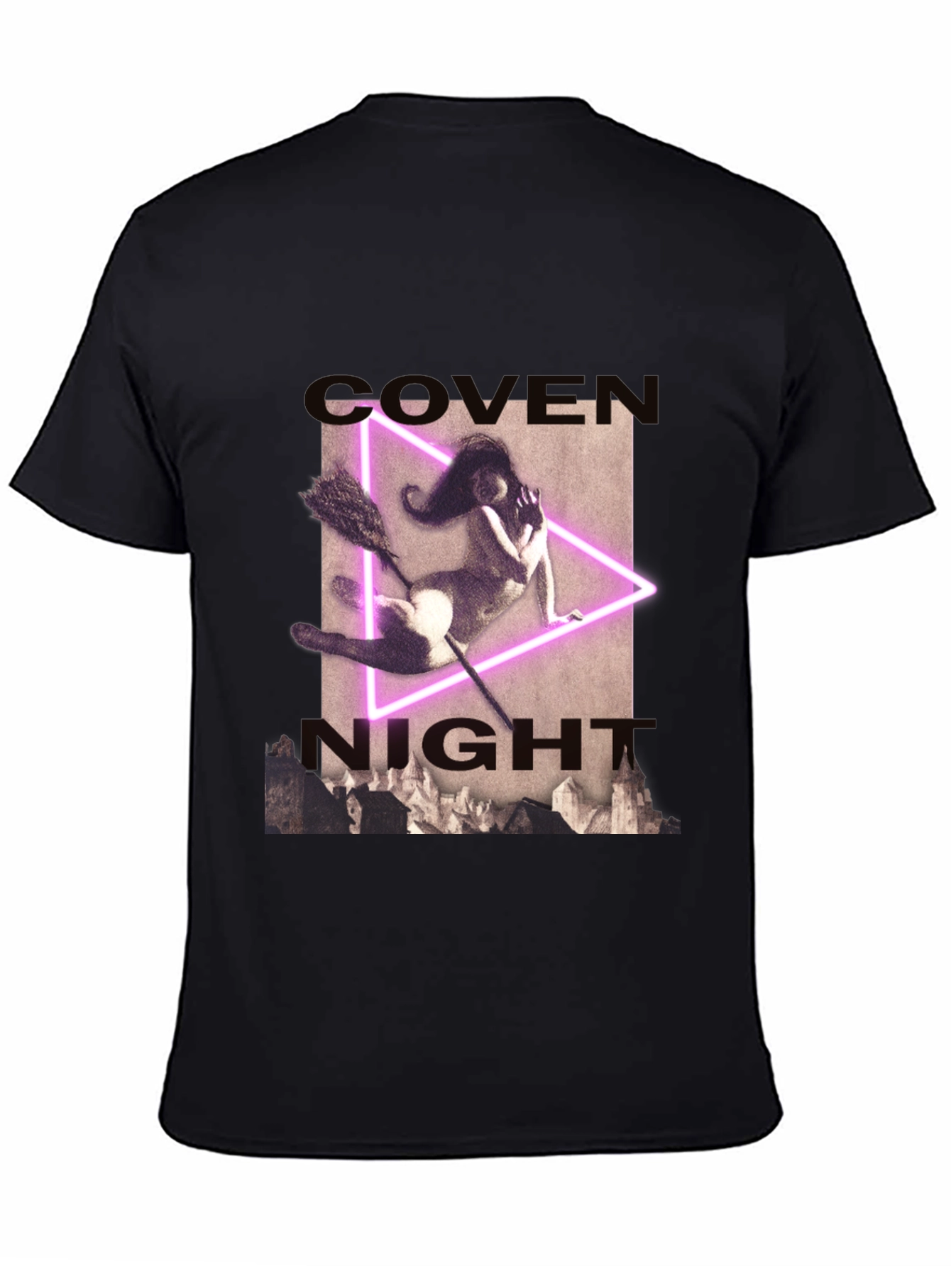 Coven Night T-Shirt - Witch Graphic Tee