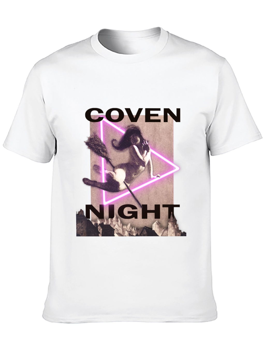 Coven Night T-Shirt - Witch Graphic Tee