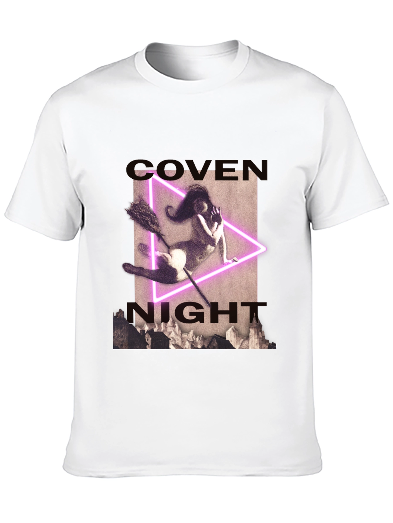 Coven Night T-Shirt - Witch Graphic Tee