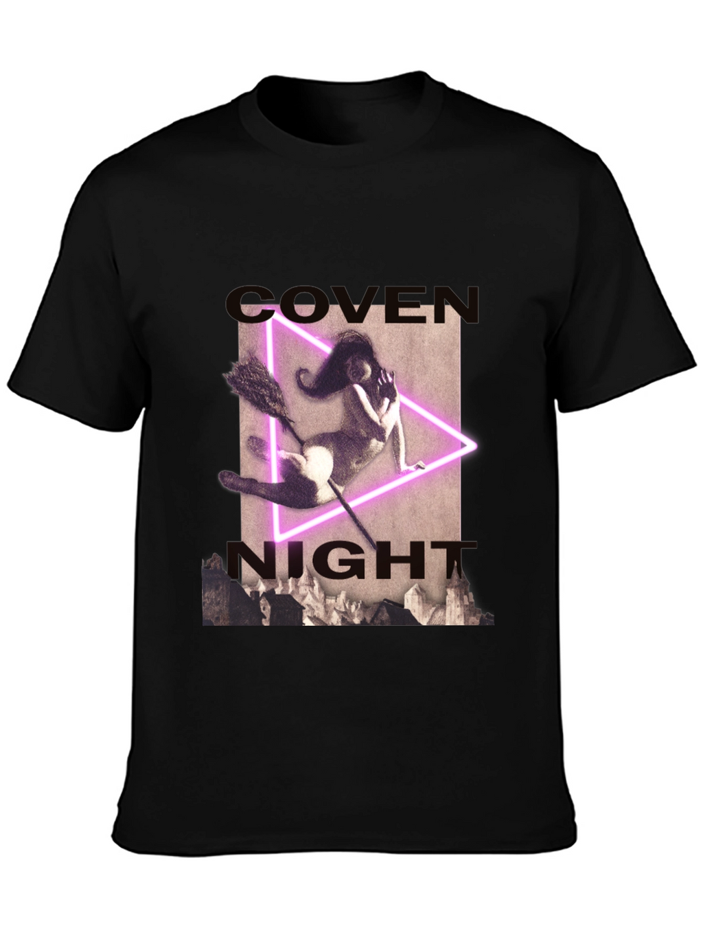 Coven Night T-Shirt - Witch Graphic Tee