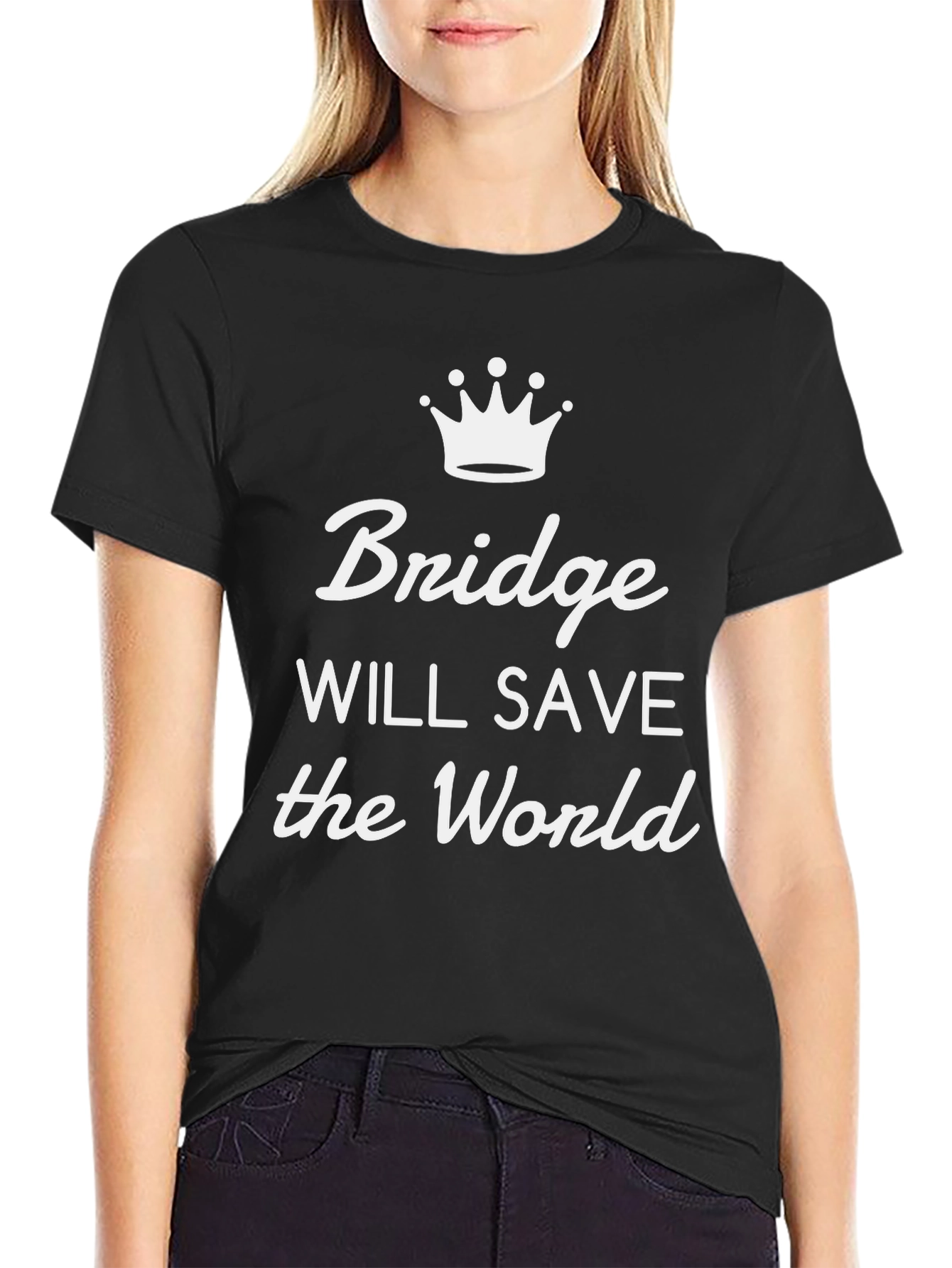 Bridge Will Save The World Graphic Tee