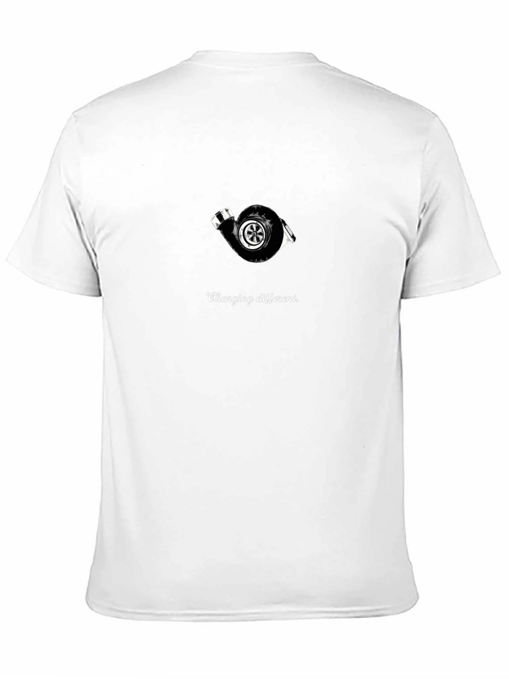 Charging Different Turbo Graphic Tee - Black