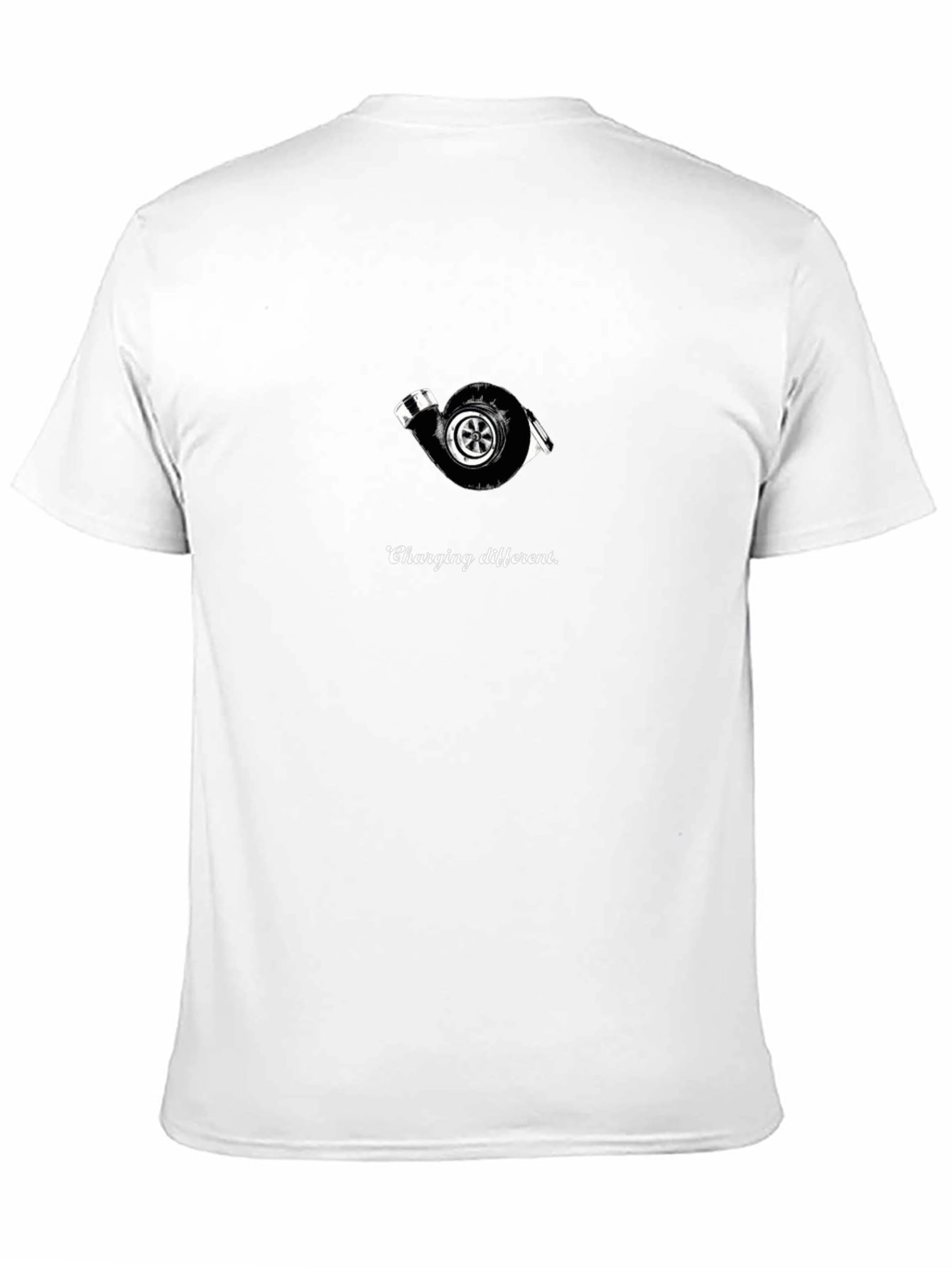 Charging Different Turbo Graphic Tee - Black