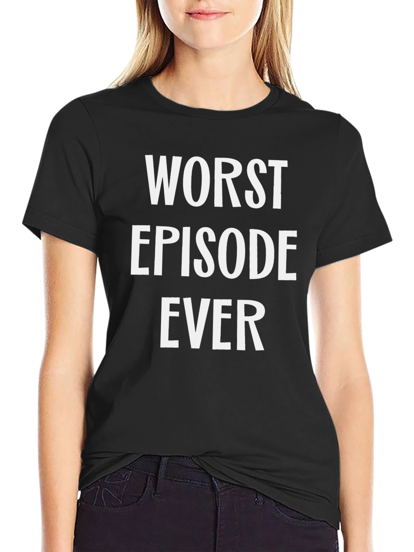 Worst Episode Ever Graphic Tee - Black T-Shirt